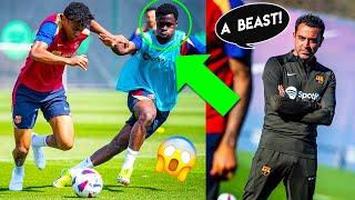 The 17-years-old BEAST from La Masia SHOCKED XAVI  - Landry Farre is the FUTURE of FC Barcelona!