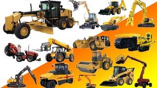 Names of Heavy Construction Equipment | Motor Grader, Trencher, Telehandler, Ripper, Demolition