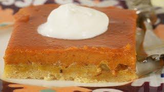 Pumpkin Bars Recipe Demonstration - Joyofbaking.com