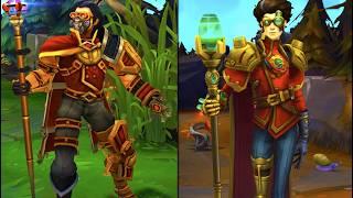 VIKTOR REWORK ALL SKINS COMPARISON OLD VS NEW - League of Legends