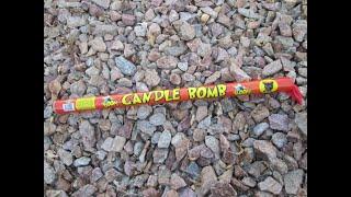 Black Cat Fireworks - Candle Bomb Roman Candle (red) (5 shots)