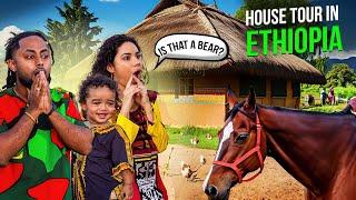 House Tour In Ethiopia **WIFEY CAN'T BELIEVE IT**