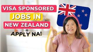 VISA SPONSORED & DIRECT HIRING JOBS IN NEW ZEALAND: APPLY NOW! | JOBS ABROAD  | Pinoy In New Zealand