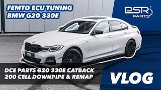 FEMTO Unlock, ECU Tune & DCE Parts Exhaust on the BMW G20 330e B48B20A