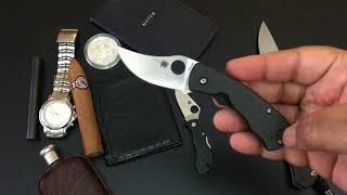 Today's Pocket Dump!  Spyderco Rhino, Chris Reeve Sebenza 25 CF, and Spyderco ManBug ZDP-189!