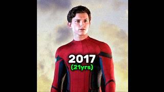 Tom Holland aka "Spider Man" ️ | Evolution (2012-2024)..#tomholland #spiderman #marvel #nowayhome