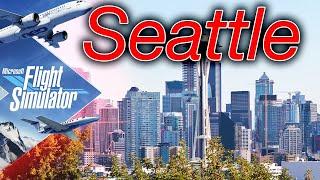 4K Seattle Flight | Microsoft Flight Simulator 2020 [RTX 3090]