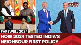 A Lookback At How 2024 Tested India's Relationship with its Neighbours | Yearender 2024