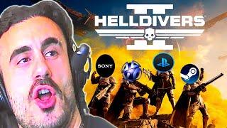 JAGGER Habla sobre Helldivers 2 en Steam y Playstation network