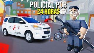 24H SENDO POLICIAL NO ROBLOX ROLEPLAY  | [ROBLOX] [ROLEPLAY]