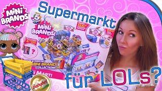 Mini Brands Supermarkt Zuru  Passt der auch zu LOL Dolls?!  Mini Mart deutsch