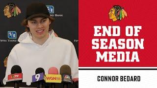 Connor Bedard End of Season Media | Chicago Blackhawks