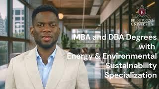 MBA and DBA with Energy & Environmental Sustainability Specialization