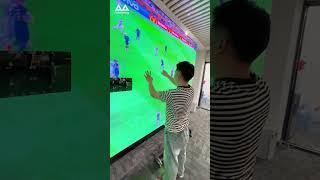 It is better to watch football with LED small pitch#indoorleddisplay #indoorledscreen #leddisplay