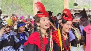 Kalash valley Girls dance |beautiful kalash Girl Pakistan #kalash #valley #pakistan