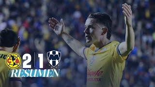 AMÉRICA 2-1 MONTERREY | JUGADÓN de HENRY y FIDALGO da TRIUNFO al AMÉRICA 