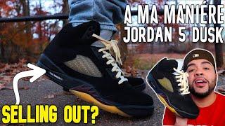 Do You NEED The Jordan 5 A Ma Maniere Dusk REVIEW + On FEET