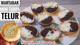 RESEP MARTABAK MINI TANPA TELUR ANTI GAGAL PEMULA WAJIB COBA RESEP INI