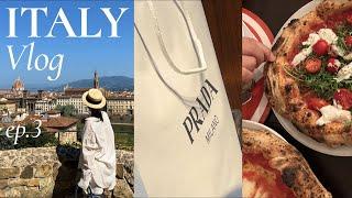 ep.2 Italy Travel Vlog | Firenze, Rome | Shopping at The Mall Outlet | Must-go restaurants, places