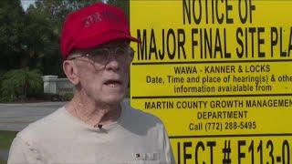 'WE DON'T WANT A WAWA HERE': Martin County locals against gas station project