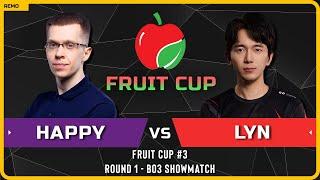 WC3 - [UD] Happy vs Lyn [ORC] - Round 1 - Fruit Cup #3