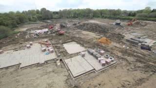 House Building Time Lapse | Kinsbrook | Brooks Green | West Sussex | January to October 2012