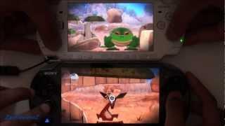 PSP Games Running On PS VITA LBP Comparison