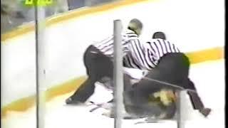 Marty McSorley vs Garth Butcher NHL Oct 24/87