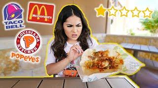 Trying The LEAST POPULAR Orders at Fast Food Restaurants! **YOU SHOULD NEVER ORDER THIS**