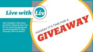 Live With Liv: Giveaway Announcement