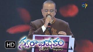 Chilaka E Thodu Leka Song   SP Balasubrahmanyam Performance in ETV Swarabhishekam   1st Nov 2015