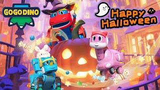 GOGODINO HALLOWEEN ĐẶC BIỆT!  Trick or Treat cùng Siêu GoGo Dino | Phim Hoạt Hình | Khủng Long 