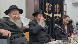 Rabbi Sholom Mordechai Rubashkin  Farbrengen at Chabad of Marine Park  -19 Kislev 5785/2024 Part 2