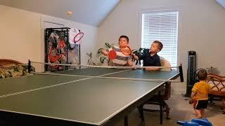 CoBros Play Ping Pong
