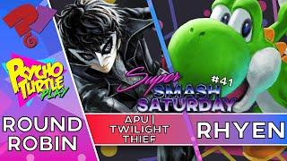 Super Smash Saturday #41 - APU | TwilightThief vs Rhyen / Round Robin