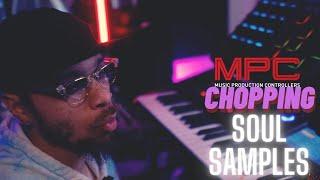 MAKING A SOULFUL HIPHOP BEAT ON AKAI "MPC X" CHOPPING SOUL SAMPLES  |MPC BEATS