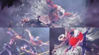 Manon dancing with all characters Including dlc in street fighter 6 ( manon level 3 critical art )