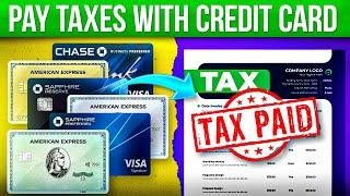 How To Earn Points By Paying Taxes With A Credit Card (2024 Guide)