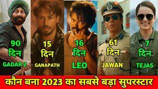 Leo Box Office Collection, Ganapath Box Office Collection, Jawan, Tejas, Gadar 2 Movie