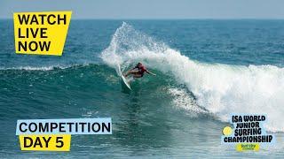 WEBCAST - Competition Day 5 - 2024 Surf City El Salvador ISA World Junior Surfing Championship