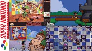 Mickey's Ultimate Challenge SNES - C&M Playthrough