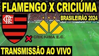 FLAMENGO X CRICIÚMA AO VIVO DIRETO DO ESTÁDIO MANÉ GARRINCHA -  CAMPEONATO BRASILEIRO 2024