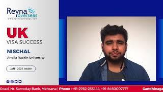 Reyna Overseas | Visa Success | Nischal - ARU | UK Visa