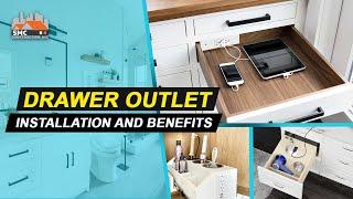 Drawer Outlet Installation And Benefits | Bathroom Renovation | Functional Bathroom