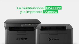 Nuevos equipos de impresión: multifuncional MA2000w e impresora PA2000w de Kyocera | Datecsa