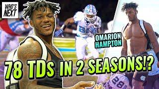 He’s The Saquon Barkley Of High School Football! UNC Commit Omarion Hampton Has 100 TDS!?