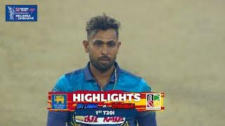 1st T20I | Sri Lanka vs Zimbabwe | Highlights | 14th January 2024