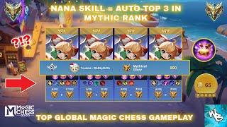 NEW UNSTOPPABLE END GAME NANA META STRATEGY - BEST SYNERGY COMBO - MAGIC CHESS GO GO