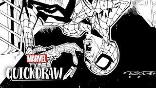 NYCC Spider-Man Commission by Khary Randolph - Marvel Quickdraw