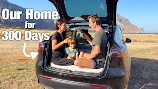 Live and Travel as a Family in a TESLA - Real Story!